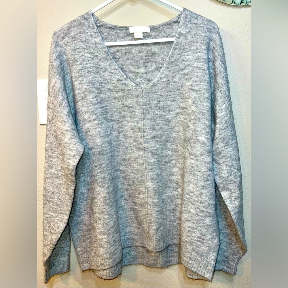 H&M Grey Sweater Sz L